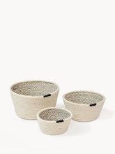 Amari Bowl with Black Stitching (Set of 3) by The Groovalution / Buddify