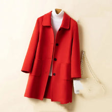 Korean Style Double-sided Cashmere Woolen Coat by Dropship man