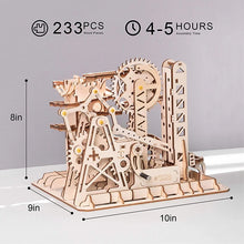 3D DIY Wooden Puzzle Roller Coaster Children's Toys by fashioncafee.com