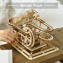 3D DIY Wooden Puzzle Roller Coaster Children's Toys by fashioncafee.com