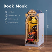 Robotime Rolife Book Nooks Series Stories In Books 4 Kinds DIY Wooden Miniature House Furniture Sakura Densya TGB01 Dropshipping by fashioncafee.com