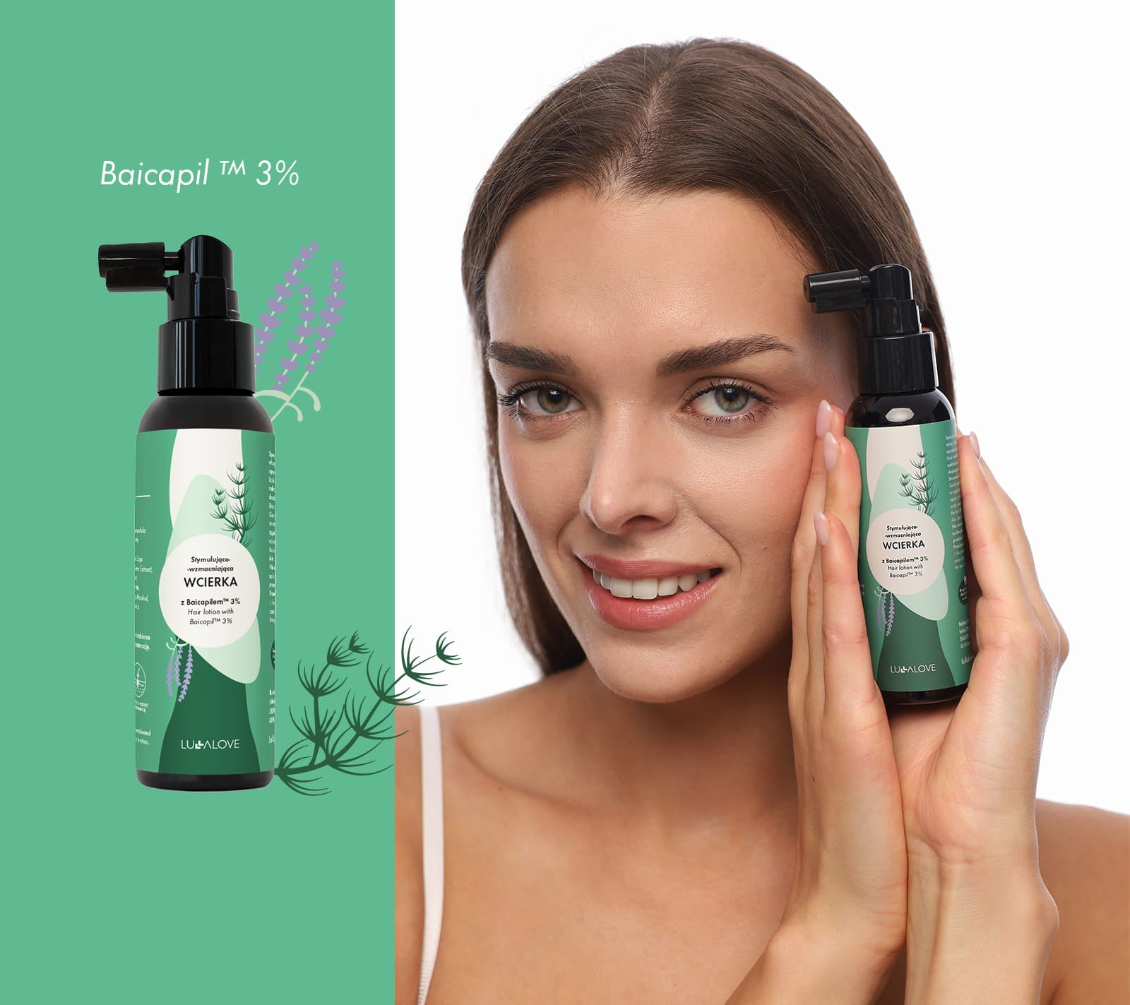 Stimulating and Strengthening Hair Balm with Baicapil™ 3% by Lullalove UK / Buddify