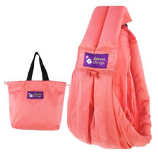 Cotton breathable sling baby carrier baby bag back pocket by Wiio