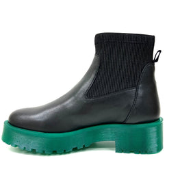 Olivia Green Platform Chelsea by oobash