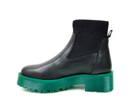 Olivia Green Platform Chelsea by oobash