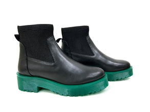 Olivia Green Platform Chelsea by oobash