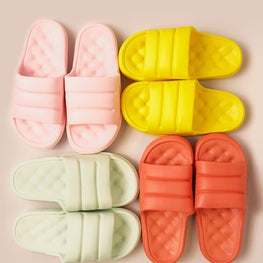 Non Slip Pillow Form Cloud Slippers by The Groovalution / Buddify