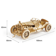 Car 3D Wooden Puzzle Game Assembly Racing Children's Toys by Robotime