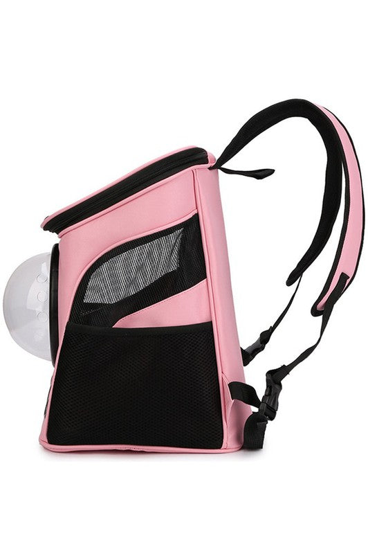 Open Top and Dome Ventilate Pet Carrier Backpack by The Groovalution / Buddify