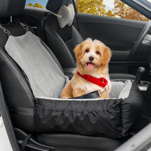 Pet Car Seat Cushion Small Dog Car Seat Safety Belt Coral Fleece Dog Booster Cushion Car Seat by Ifurffy / Zopi