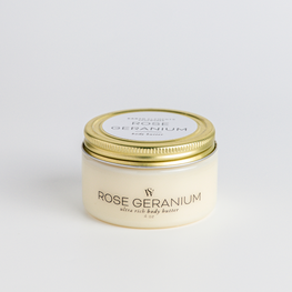 ROSE GERANIUM BODY BUTTER by Earth Elements Soapworks