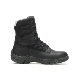 WOLVERINE W880408-EW WILDERNESS TACTICAL 8" WP MN'S (Extra Wide) Black Leather Work Boots by www.kicks-footwear.com / Buddify