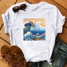 Printed round neck short sleeves by Wiio