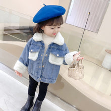 Cashmere Denim Jacket for Girls by fashioncafee.com