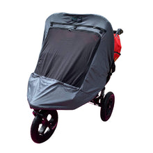 SnoozeShade Twin Deluxe Double Buggy Sun and Sleep Shade Blocks UV Rays Suitable from Birth by SnoozeShade