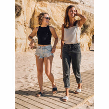 'YANG' - Weiße Sandalen, monochrom / einfarbig - vegan by Fünve / Buddify