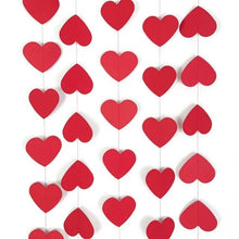 Happy Valentine's Day Theme Party Garland Love Paper Strand by USAdrop