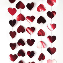 Happy Valentine's Day Theme Party Garland Love Paper Strand by USAdrop