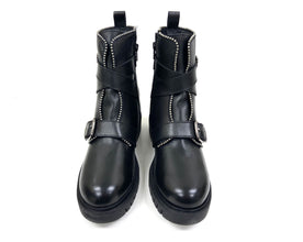 Billie Studded Lug Sole Boot by oobash / Buddify