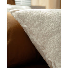 Simple With Grain Cashmere Lamb Cashmere Pillow by fashioncafee.com