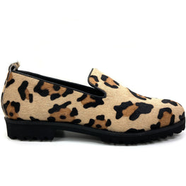 Ella Jaguar Haircalf Loafers Women Shoes