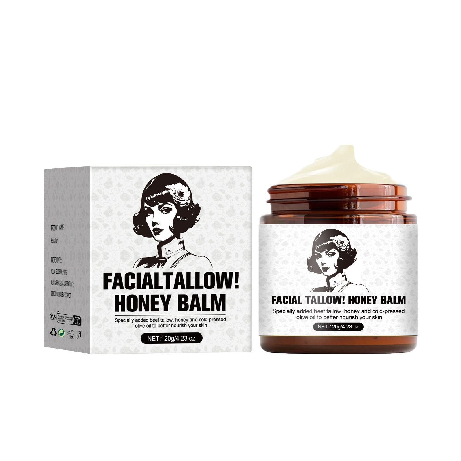 Butter Honey Moisturizing Emulsifiable Paste Firming Skin by Dropship man