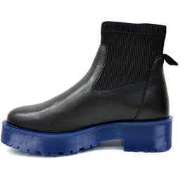 Olivia Blue Platform Chelsea by oobash