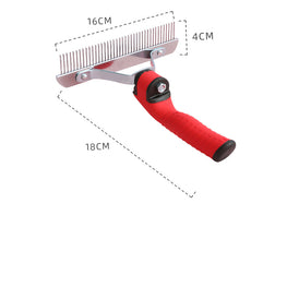 Pet Comb Extra-Large Rake Comb Grooming Brush Deshedding Tool Beauty Comb For Large Dogs Golden Retriever Husky German Shepherd by Dropship man