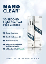 30-SECOND Light Charcoal Face Cleanser by NANO CLEAR / Buddify