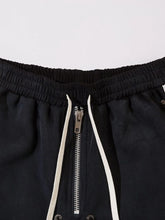 Men's Drawstring Shorts with Side Stripes by Trendsi