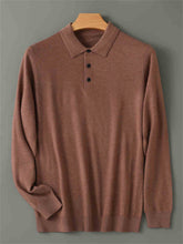 Cashmere Coat Lapel Thickening Thermal Head Cover High-end All-match Cashmere Sweater by Dropship man