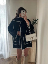 Luxurious Faux Cashmere Splice Overcoat With Scarf by ZenDrop Shipping