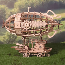 3D Wooden Airship Puzzle Model Kit by Infinite Steampunk / Buddify