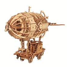 3D Wooden Airship Puzzle Model Kit by Infinite Steampunk / Buddify