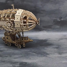 3D Wooden Airship Puzzle Model Kit by Infinite Steampunk / Buddify