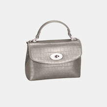 David Jones Texture PU Leather Handbag by Trendsi