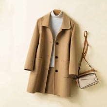 Korean Style Double-sided Cashmere Woolen Coat by Dropship man