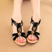 Korean Style Ladies Flat Wedge Sandals by CJ dropshipping