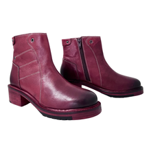 Journey Dip Dyed hand made Wine Boot by oobash / Buddify