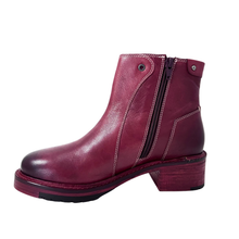 Journey Dip Dyed hand made Wine Boot by oobash / Buddify