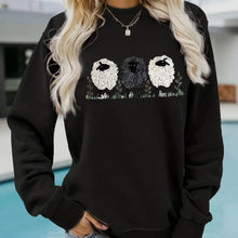 Casual Long-sleeved Round Neck Cashmere Printed Pullover Sweater by ZenDrop Shipping