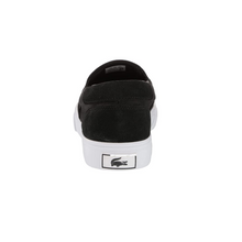 LACOSTE 7-43CMA0045312 JUMP SERVE SLIP MN'S (Medium) Black/White Canvas Lifestyle Shoes by www.kicks-footwear.com