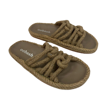 Rope footbed sandal Natural by oobash / Buddify