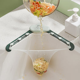 Creative Cloud Sink Drain Rack Kitchen Sink Garbage Filter Sink Disposable Filter Mesh Bag Anti-Blocking Strainer Kitchen Gadget by fashioncafee.com