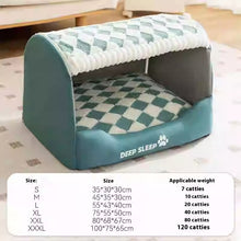 Optimize product title: Cozy Nest for Small and Medium-sized Dogs, Enhanced Warmth and Support by fashioncafee.com