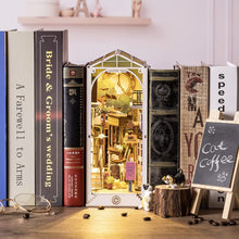 Robotime Rolife Book Nooks Series Stories In Books 4 Kinds DIY Wooden Miniature House Furniture Sakura Densya TGB01 Dropshipping by fashioncafee.com