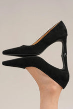 Beast Fashion Faux Suede Point Toe Pumps by Trendsi