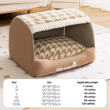 Optimize product title: Cozy Nest for Small and Medium-sized Dogs, Enhanced Warmth and Support by fashioncafee.com