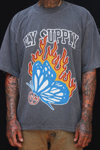 Designer Floating Flame T-Shirts by Fly Supply Co / Buddify