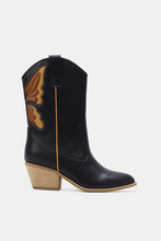 Beast Fashion Butterfly Cut Detail Point Toe Boots by Trendsi
